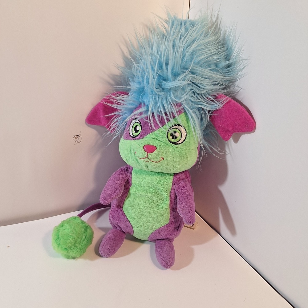 SPIN MASTER NETFLIX POPPLES YIKES PURPLE GREEN BLUE PLUSH 2015